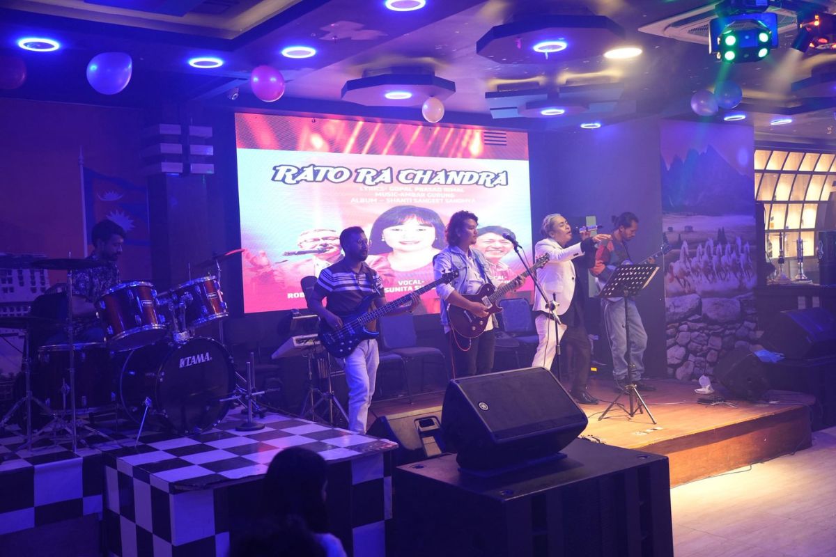 Live stage performance by Binay Karki and Thunga